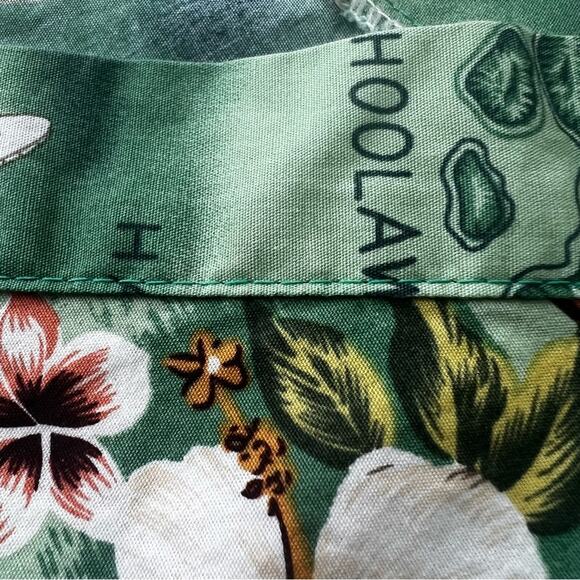 Original Hawaiian Togs Tropical Print Short Sleeve Scrub Top Unisex Size Large - Picture 6 of 6
